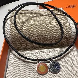 Authentic Hermes Necklace Eclipse Pal